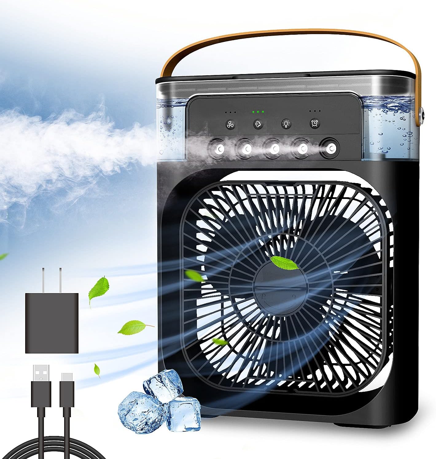 Mini air Cooler fan USB Electric Fan