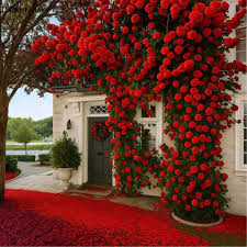 🌸 9-in-1 Imported Climbing Rose Seeds – Rare Colors for Breathtaking Floral Walls